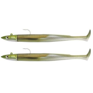 Immagine di Fiiish Crazy Paddle Tail Combo X2 120mm Off Shore 15gr KHAKI