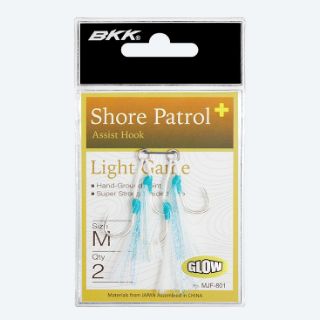 Immagine di BKK Shore Patrol+ Assist Hook Light Game Size S 10kg Qty 2 Glow