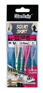 Immagine di Ragot Squid Skirt Multicolore Hook N°4 Ø 0.45 4 Ami