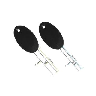 Immagine di Sele Kit Ago Doppio Ø1.0mm 10Cm-Gap 4/ 8mm - 2Pcs