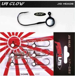 Immagine di Fishus Jig Head Uji Glow XL 5GR. Qty.6