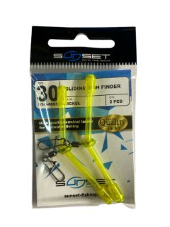 Immagine di Sunset Antitangle Slinding Fish Finder Size:30 6cm 2Pcs