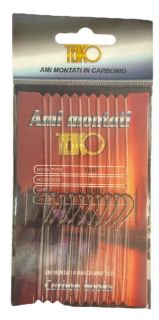 Immagine di Teiko Ami Montati 1801 Size Hook: 6 Line: 0.25MM 1MT.