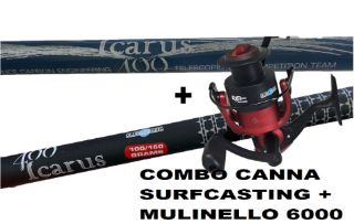 Immagine di Combo Globe Fishing Icarus 100/150 Gr. + Globe Fishing Axel 5000