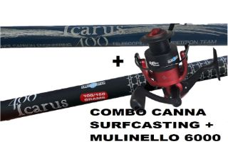 Immagine di Combo Globe Fishing Icarus 100/150 Gr. + Globe Fishing Axel 6000