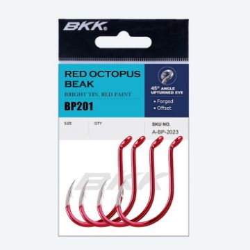 Immagine di BKK Red Octopus Beak Size N°5/0 Qty 50
