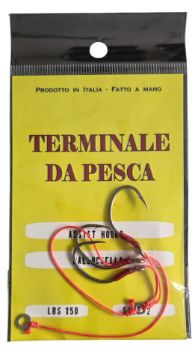 Immagine di Terminale Cordino 3 ami 150lb