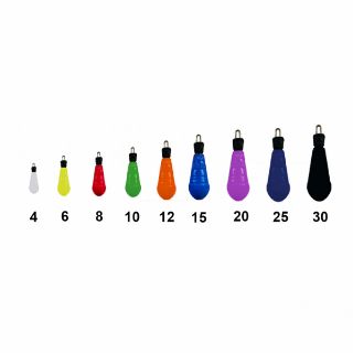 Immagine di M2 Fishing Sonda a Pera Veniciata 8gr Rossa