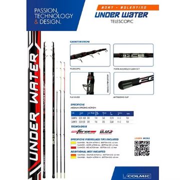 Immagine di Colmic Under Water 3.20-4.00mt (300gr) 3 cimini