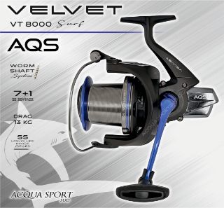 Immagine di Aqs Velvet 8000 Surf Con Bobina Di Ricambio