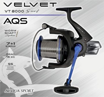 Immagine di Aqs Velvet 8000 Surf Con Bobina Di Ricambio